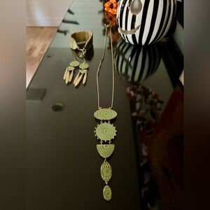 Lucky Brand Nr llave, Braclet & Earring Set